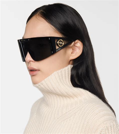 versace tortose square sunglasses|best oversized sunglasses versace.